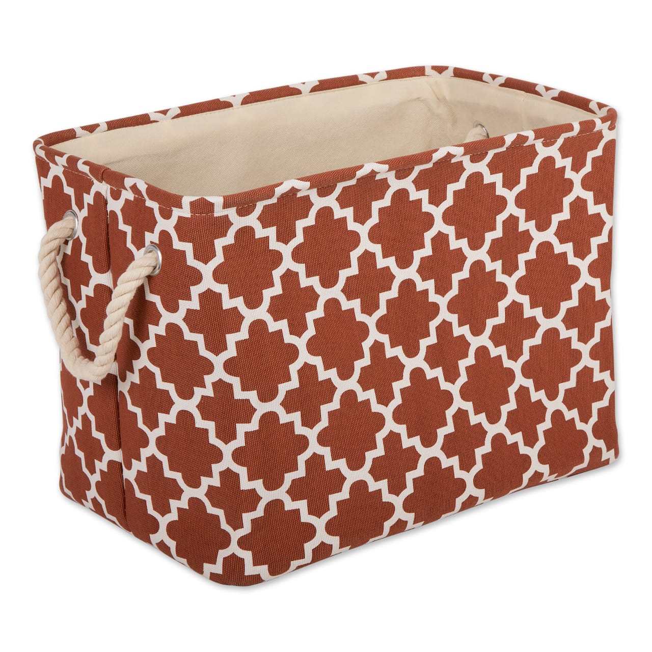 DII® Medium Rectangle Polyester Lattice Bin